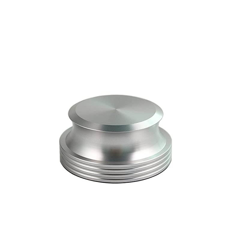 Record Weight 16oz Vinyl Record clamp Alumiun Turntable stabilizer Silver