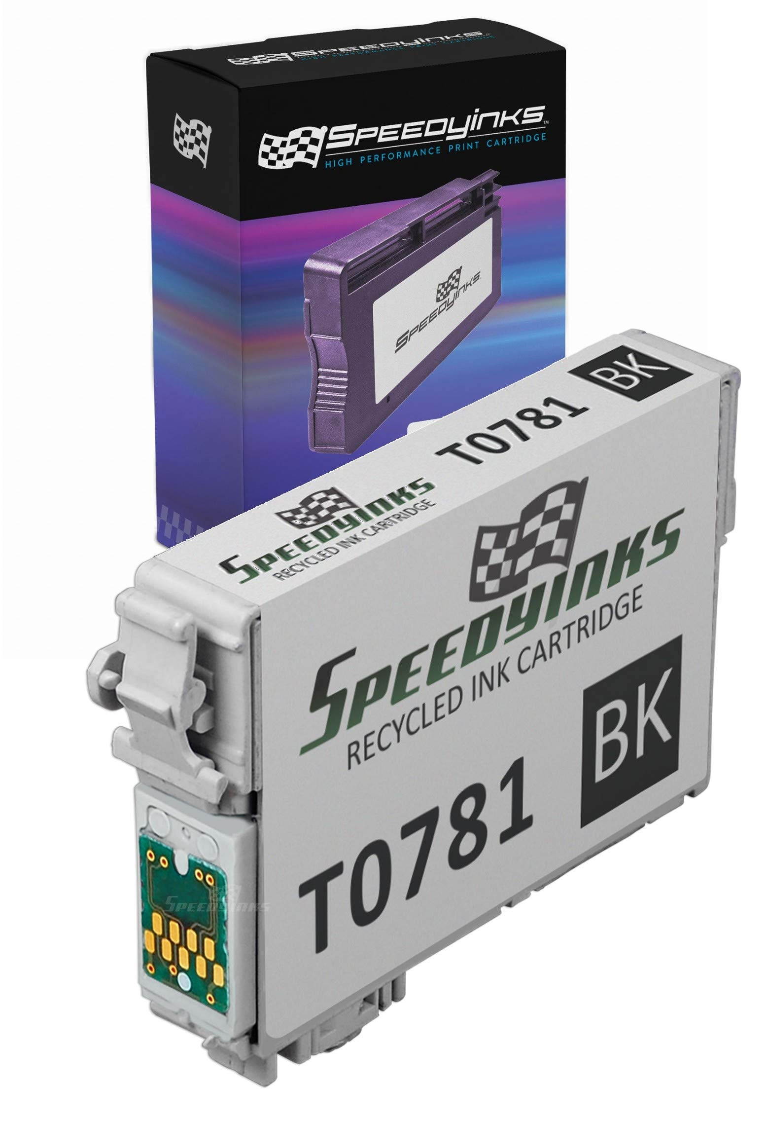 Speedy Inks - Compatible Black Ink for Epson 78 T078120 for use in Epson Stylus Photo RX580, Epson Stylus Photo R260, Epson Stylus Photo R380, Epson Stylus Photo R280, Epson Stylus Photo RX595