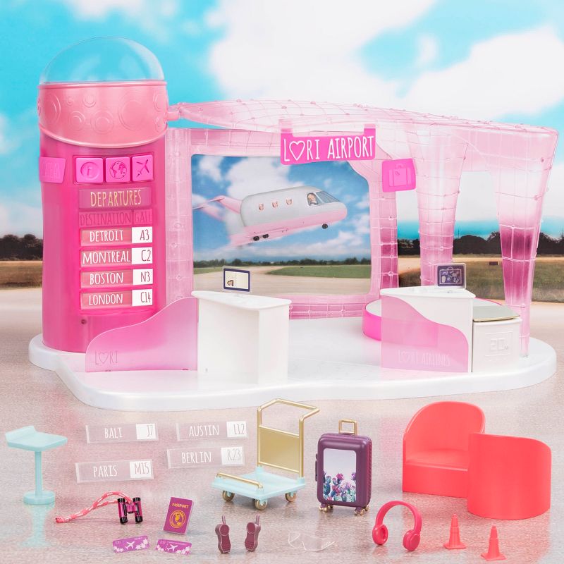 Lori Dolls Jetset Airways - Airport for 6-in Dolls