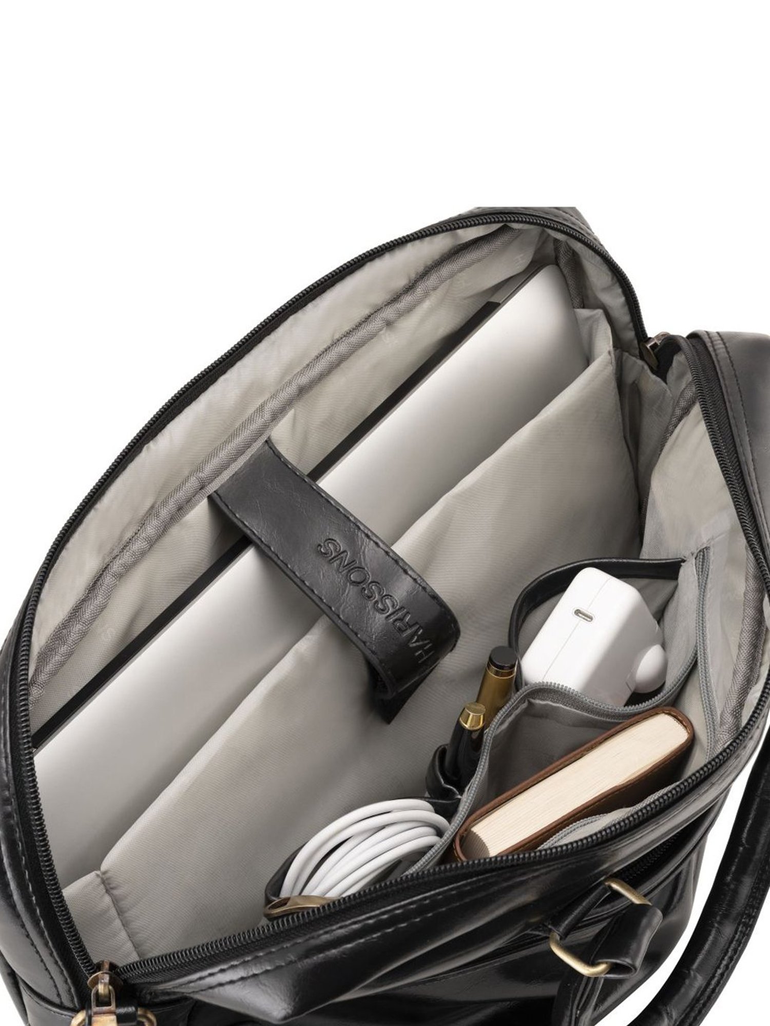 Harissons Gator Solid Medium Messenger Bag