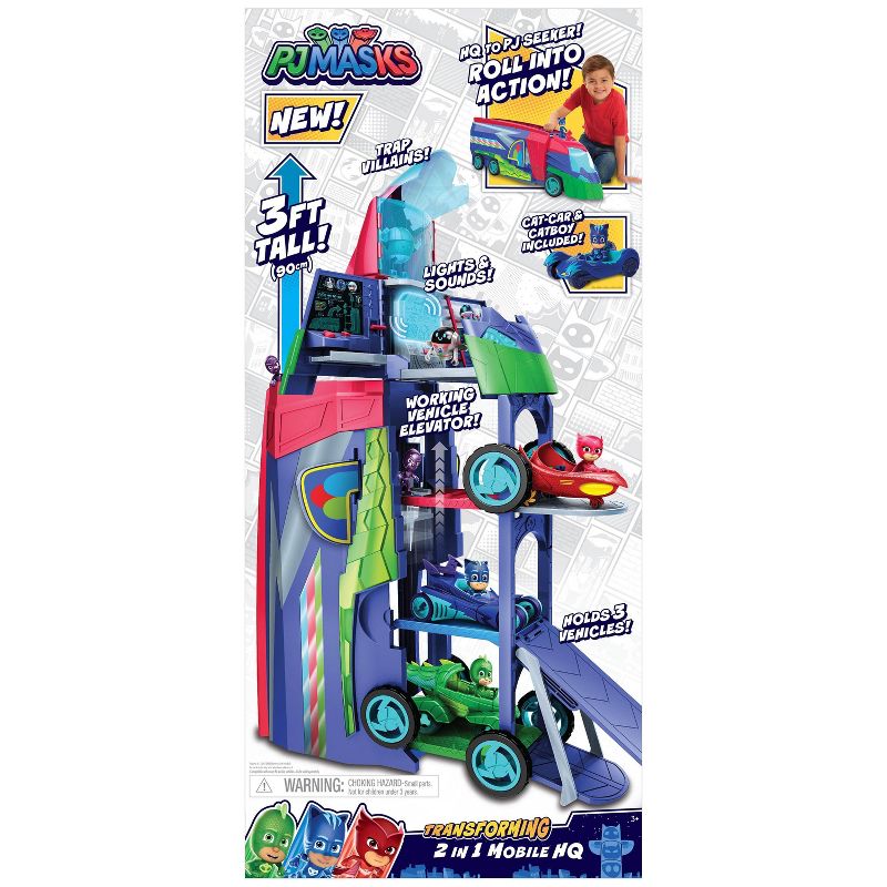 PJ Masks Transforming 2 in 1 Mobile HQ