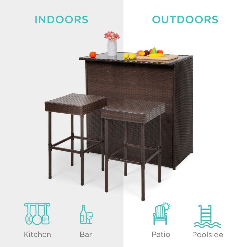 Slat Top Serving Cart - Gray - Apollo Outdoor