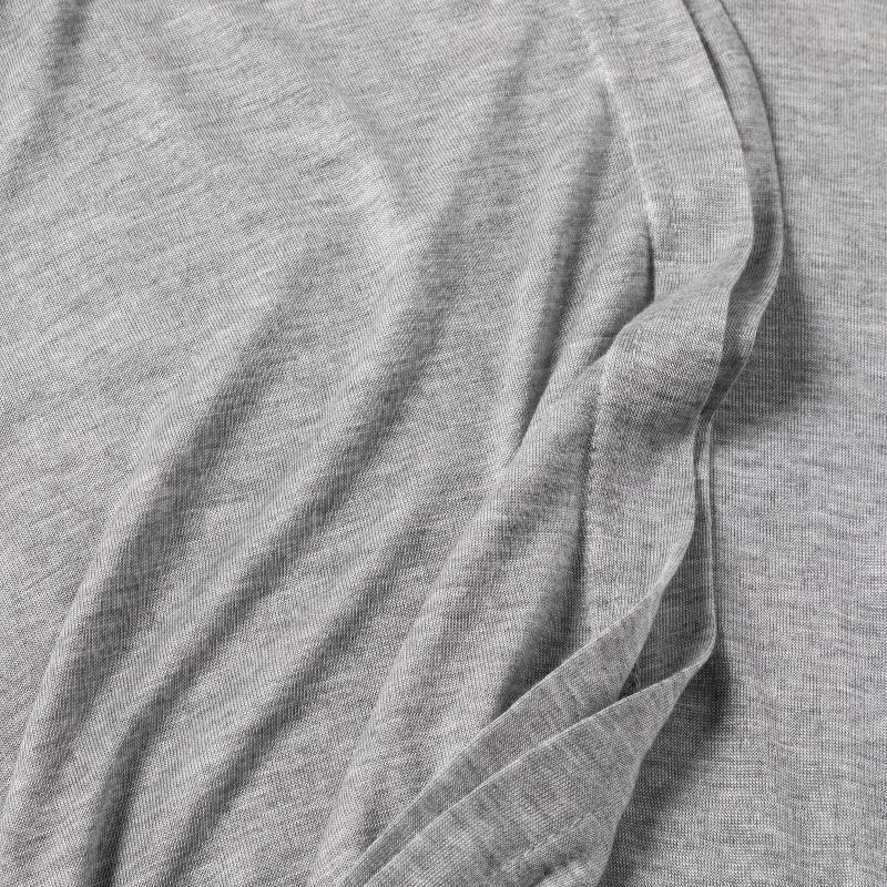 Jersey Swaddle Blanket - Cloud Island™ Heather Gray