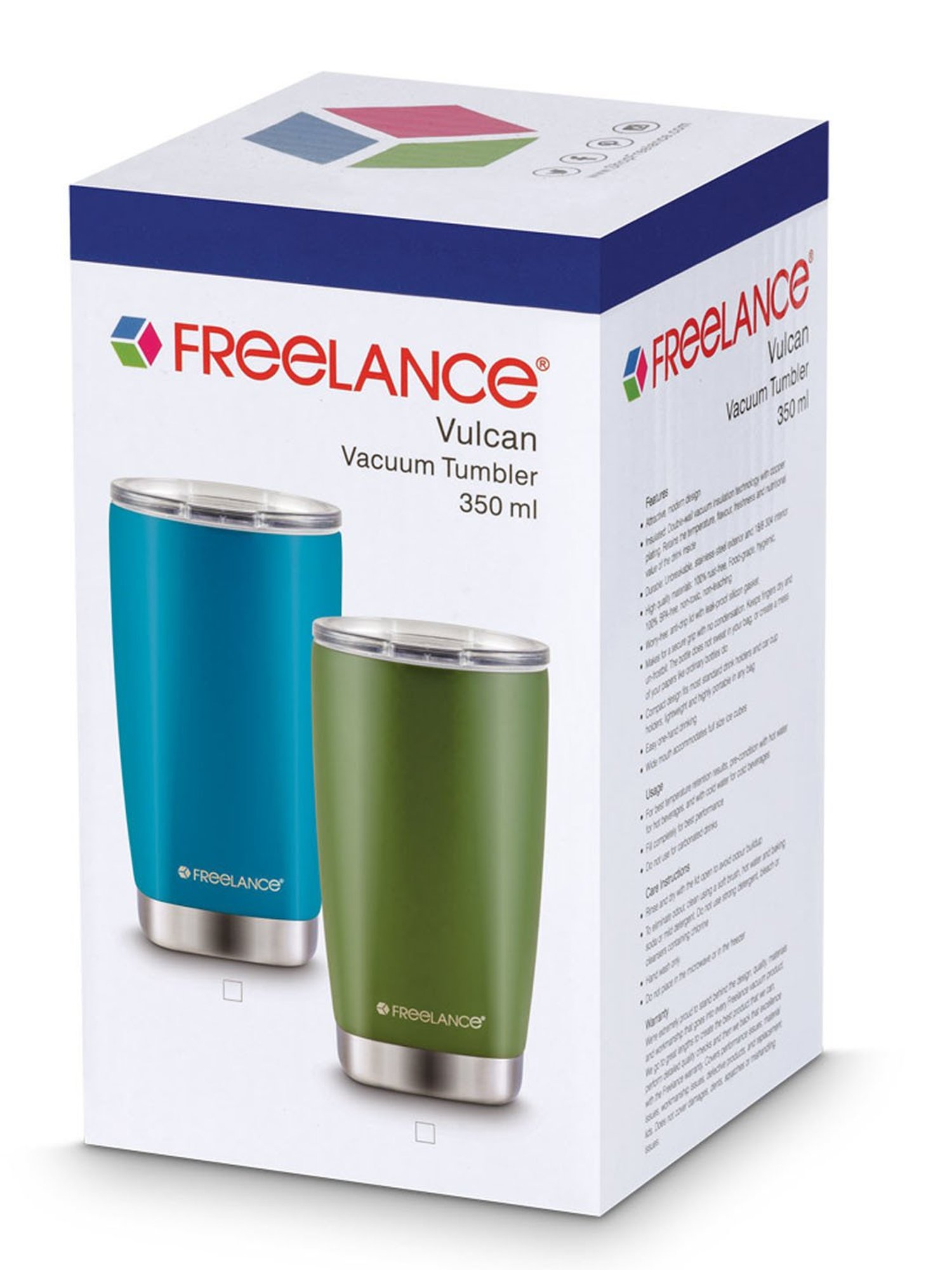 Freelance Purple Stainless Steel 350 ml Vacuum Bottle