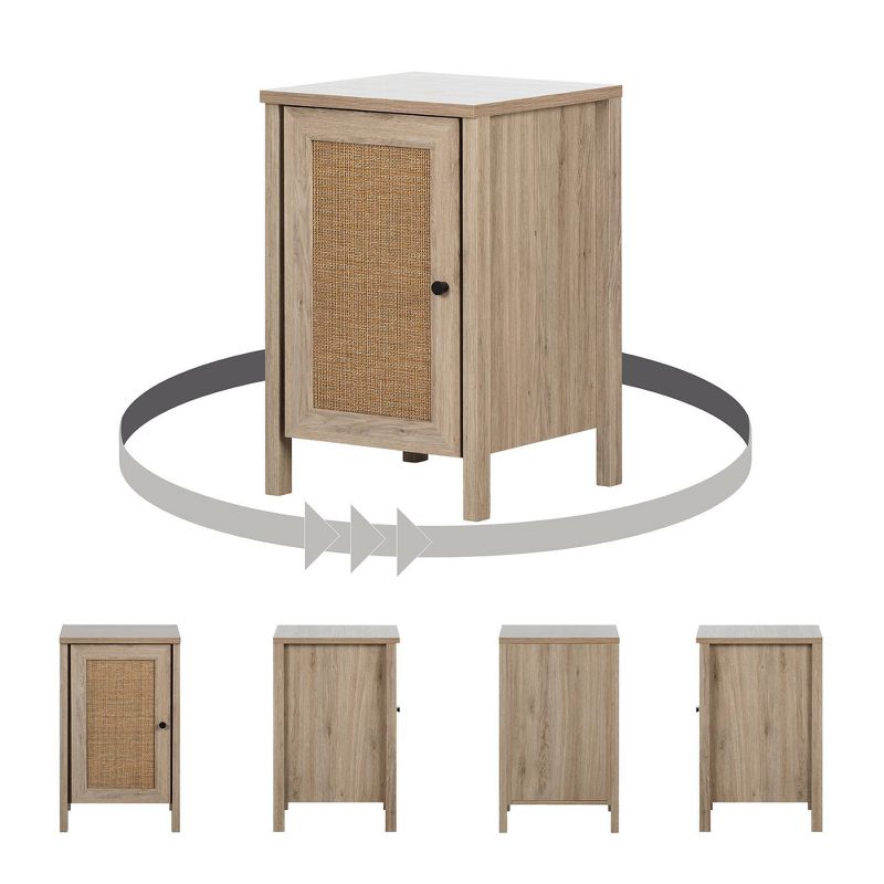 Balka Nightstand Rustic Oak - South Shore