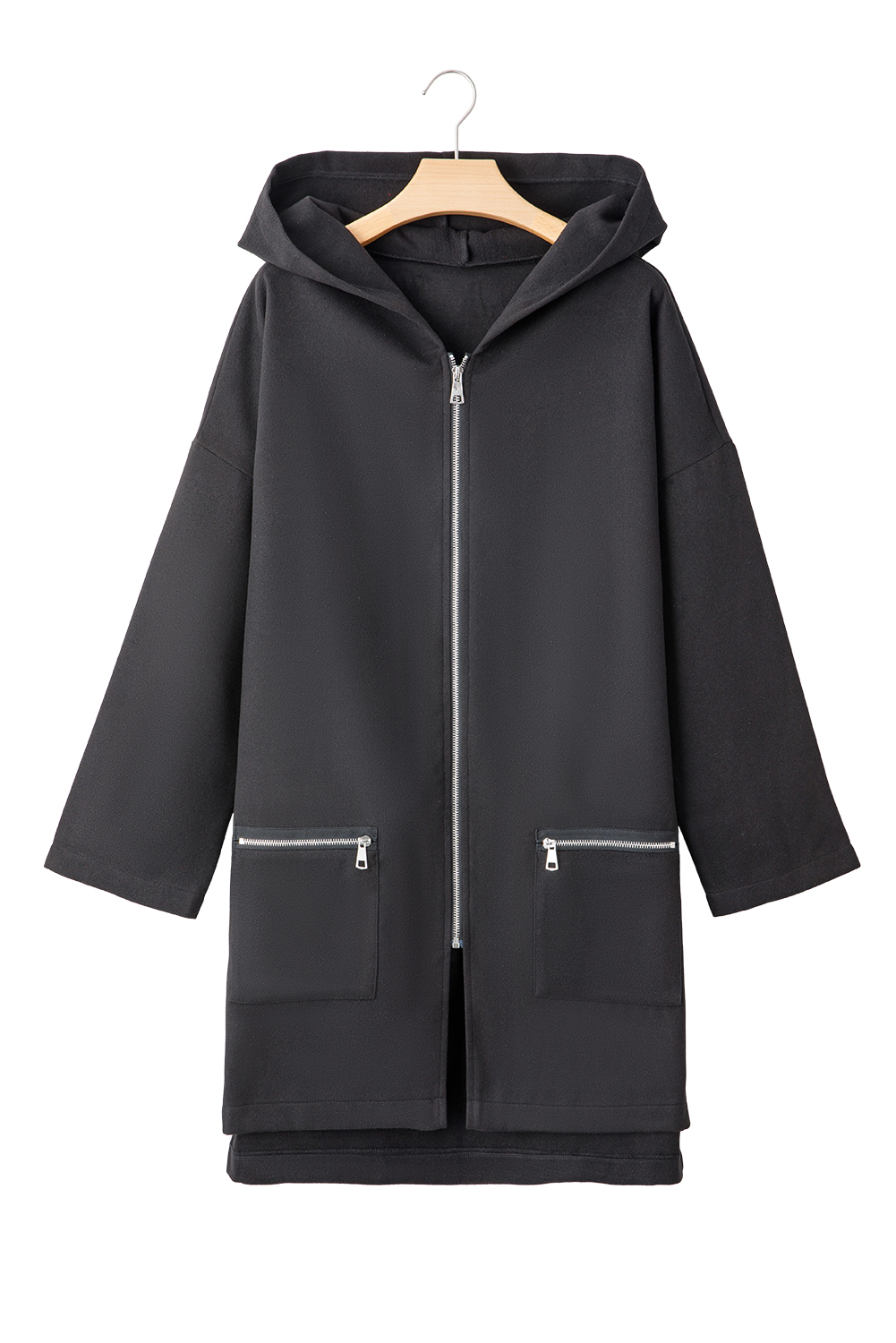 Brown Plaid Button Up Long Sleeve Flannel Shacket