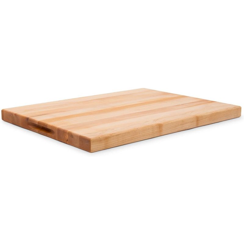 John Boos Block 18 Inch Wide Reversible Cutting/Carving Board with Juice Groove, 24 x 18 x 1.5 Inch, Solid Maple Wood