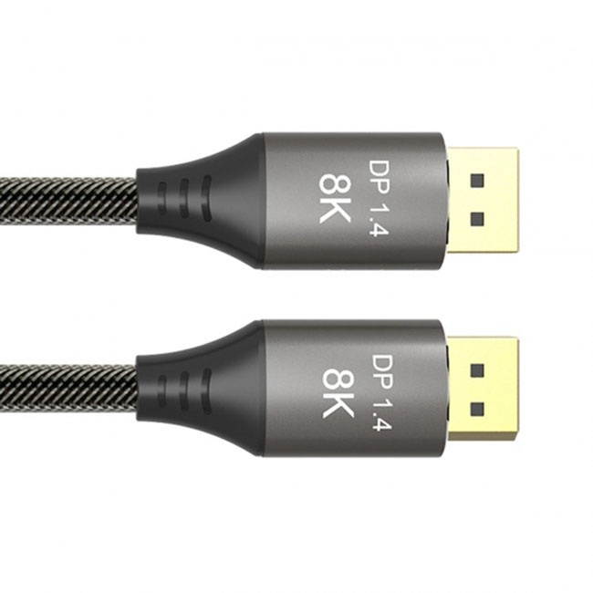 100CM FVH DisplayPort 1.4 8K 60hz Cable Ultra-HD UHD 4K 144hz DP to DP Cable 7680*4320 for Video PC Laptop TV DP-012