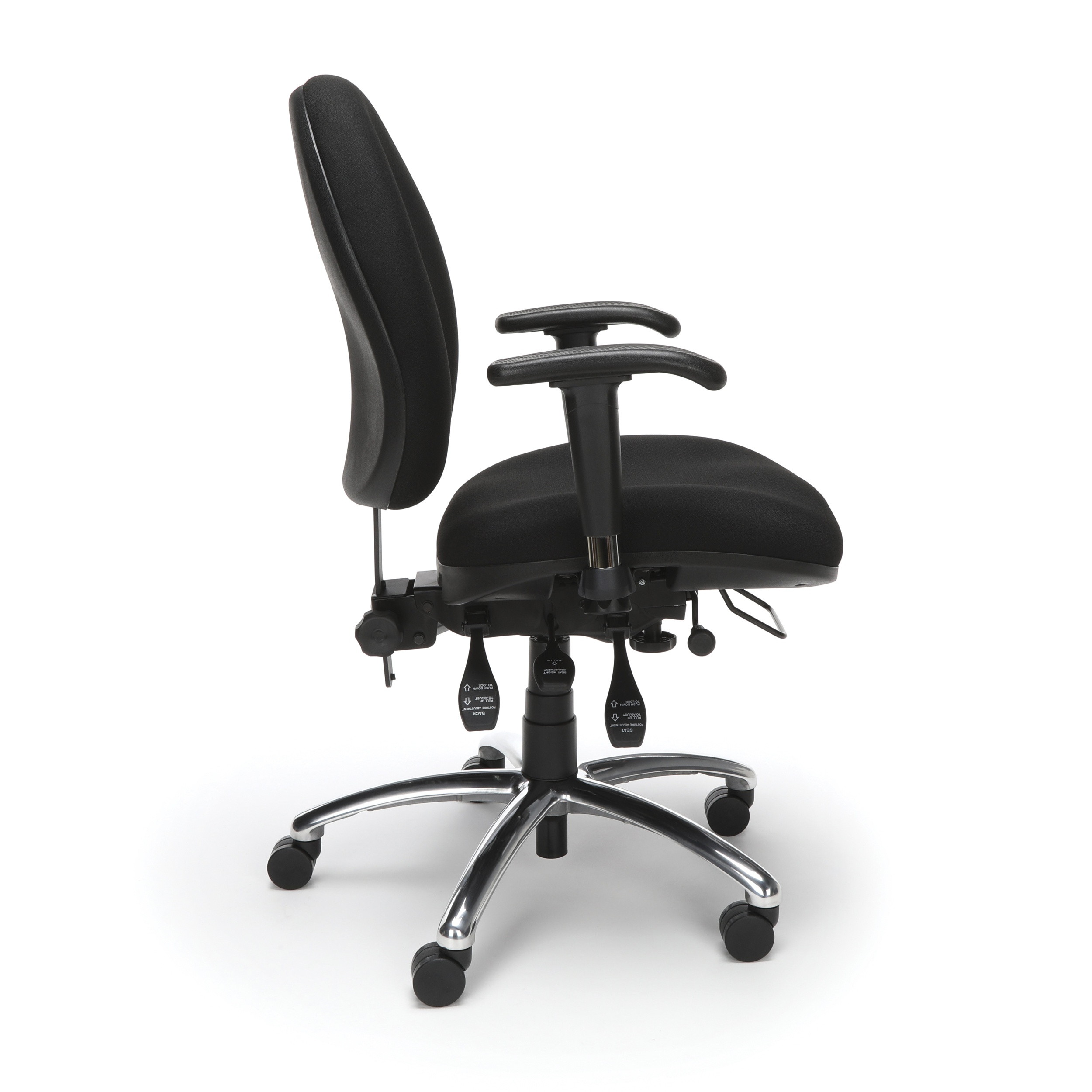 OFM 24-Hour Big and Tall Computer Task Office Chair in Black
