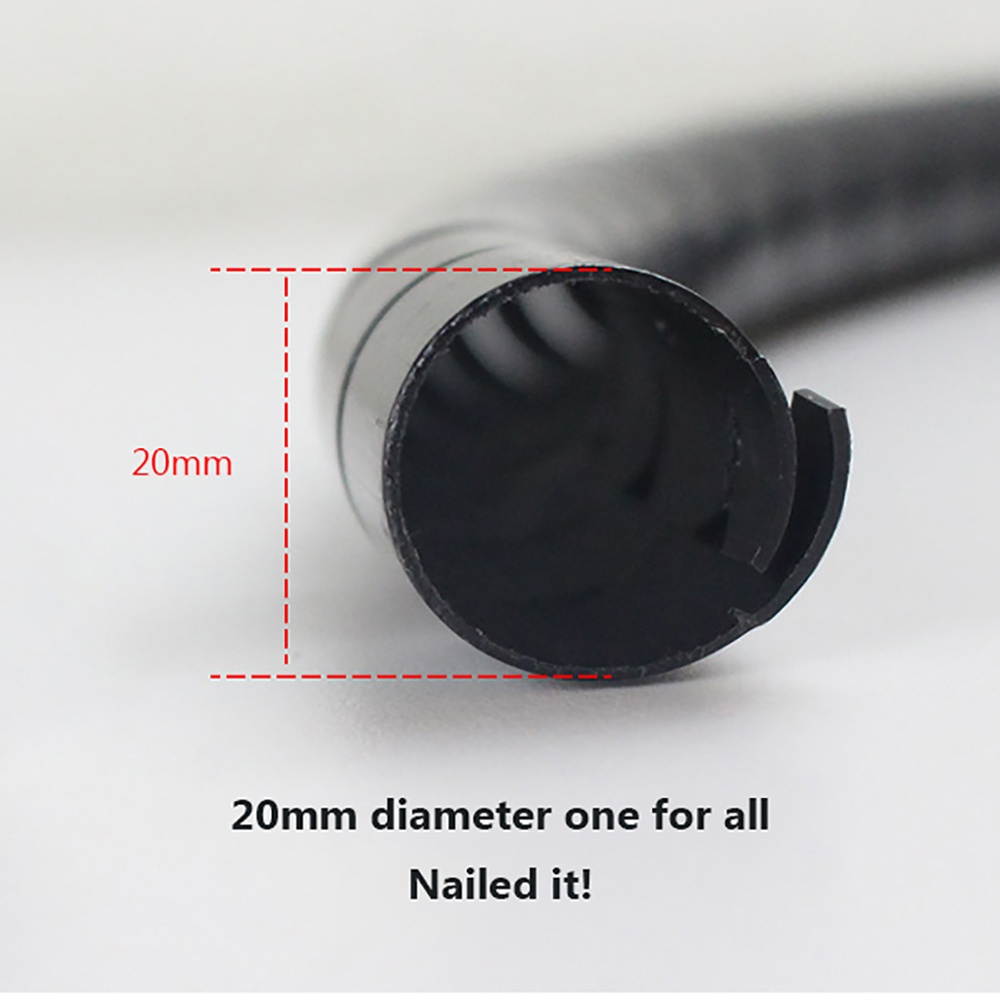 2m Wire Wrap Organizer Winder Clip Cable Plug Wire Holder Mouse Cord Protector Management Ethernet Wire