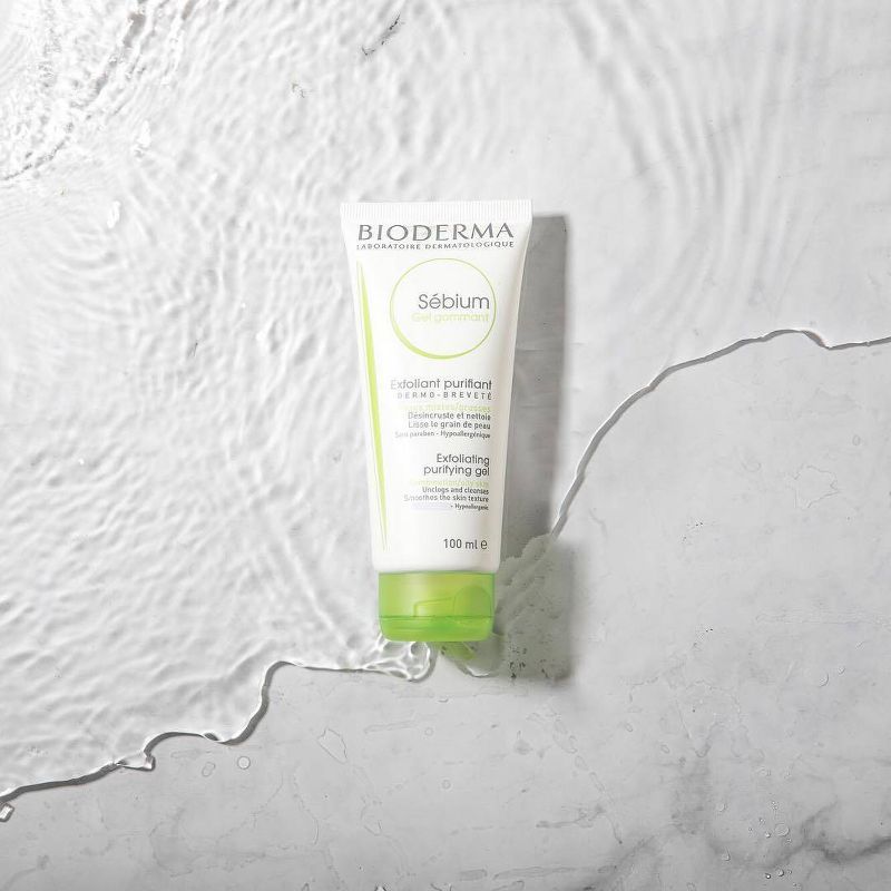 Bioderma Sebium Exfoliating Gel Facial Cleanser - 3.33 fl oz
