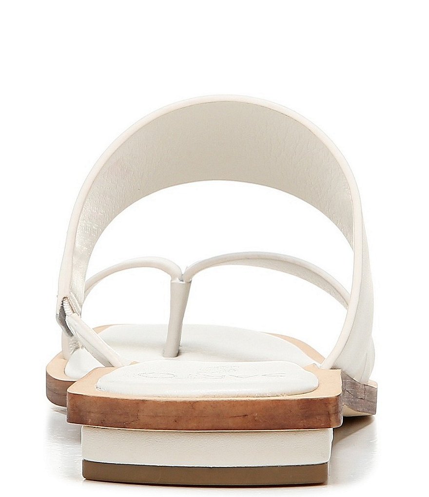 Sarto by Franco Sarto Ediana Leather Toe Ring Square Toe Sandals