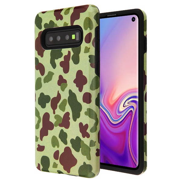 MYBAT Duck Camo/Black Fuse Hybrid Protector Cover  for Galaxy S10