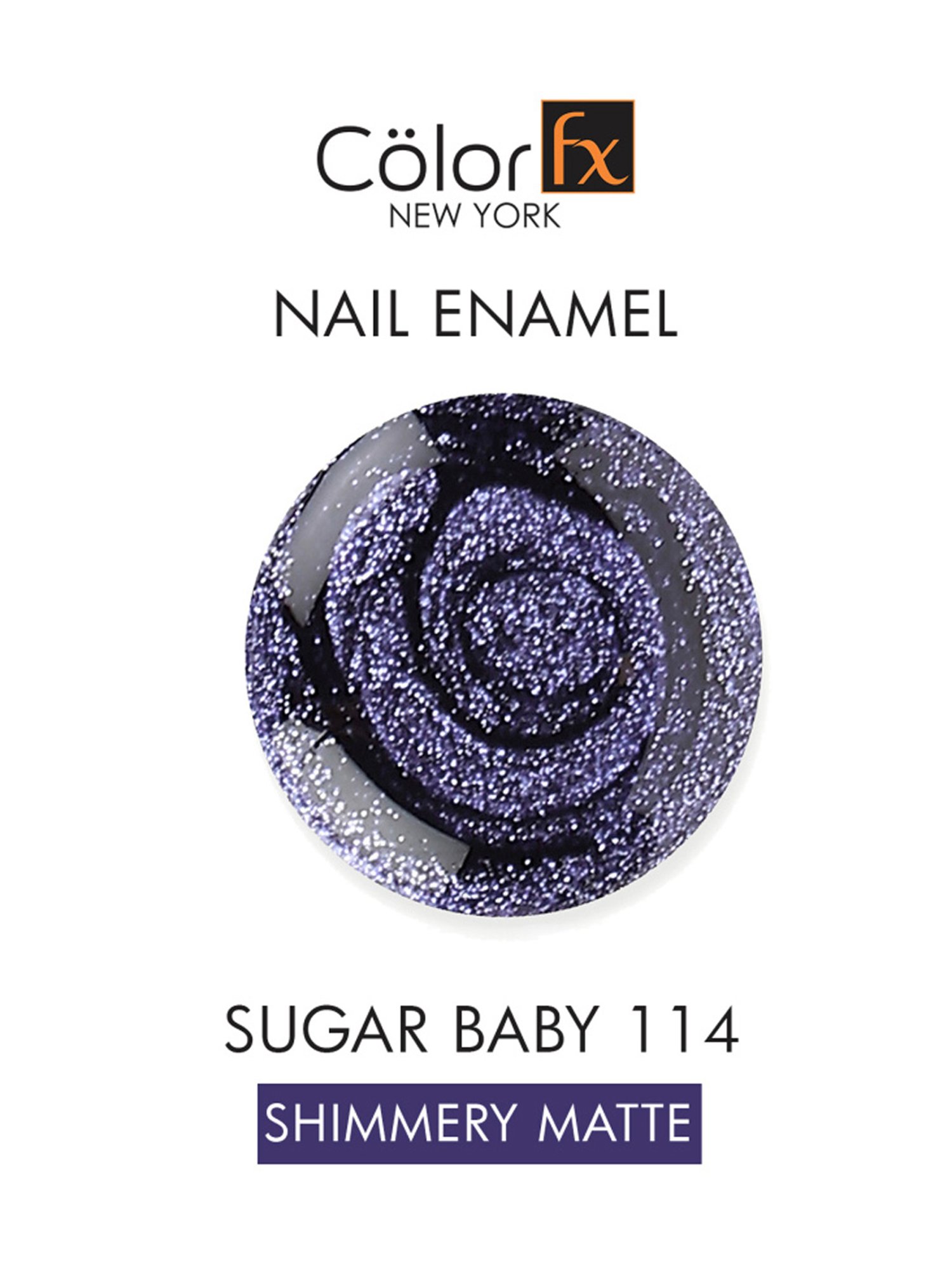 Color Fx Sugar Baby Wedding Collection Nail Enamel Shade 114 - 10 ml