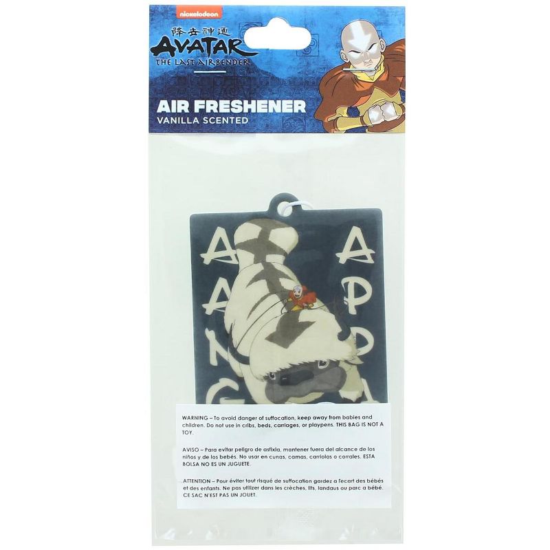 Surreal Entertainment Avatar The Last Airbender Aang and Appa Air Freshener | Vanilla Scent