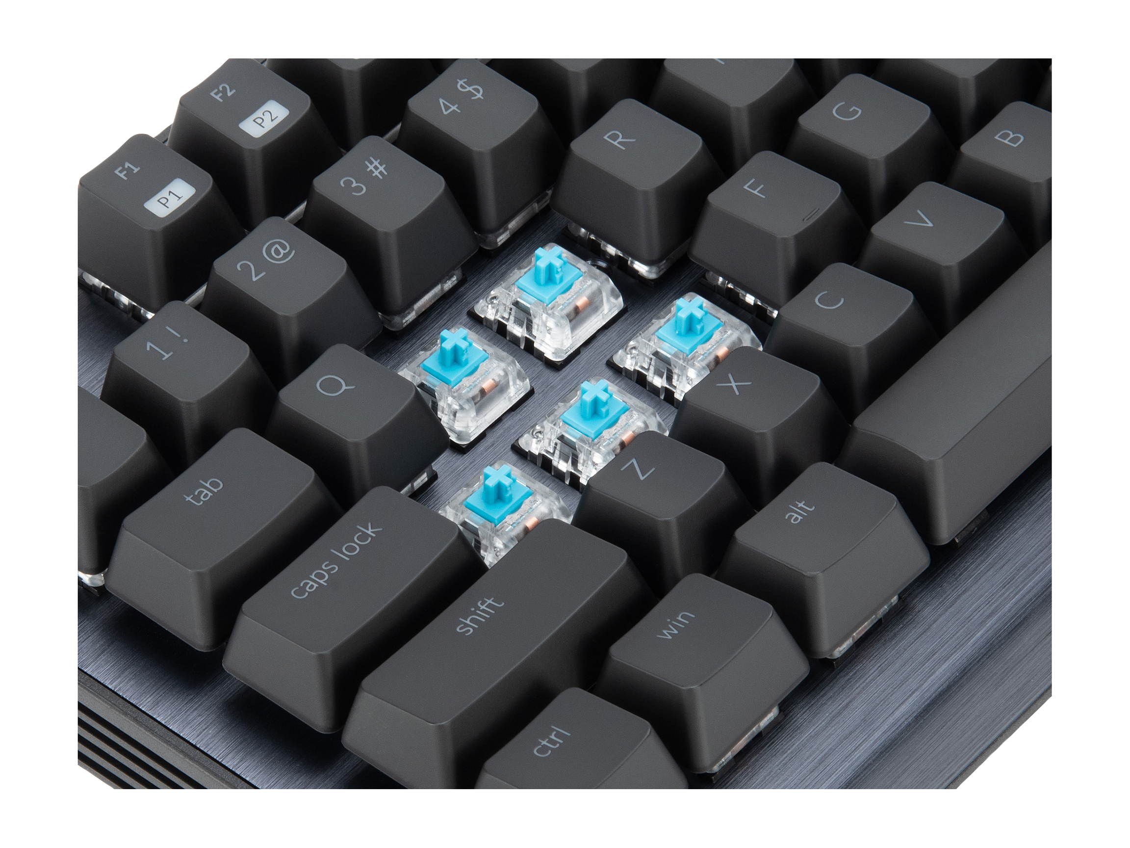 Rosewill NEON K91 RGB BR Mechanical Gaming Keyboard with Brown Switches, Underglow and 17 Backlit Modes, Multifunctional Dial Control, Wrist Rest and PBT Keycap Set