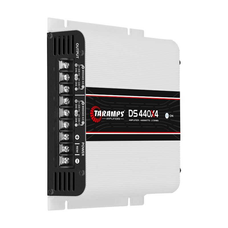 Taramps 900783 DS 440X4 Class D 440 Watt RMS 2 Ohms Automotive Car Audio Sound Systems 4 Channel Amplifier with Output Short Circuit Protection