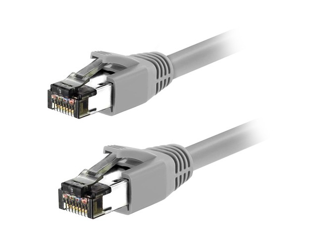 Cat 7 Ethernet Cable 100 ft LAN Cable Internet Network Cord for PS4, Xbox, Router, Modem, Gaming, White Flat Shielded 10 Gigabit RJ45 High Speed Computer Patch Wire.