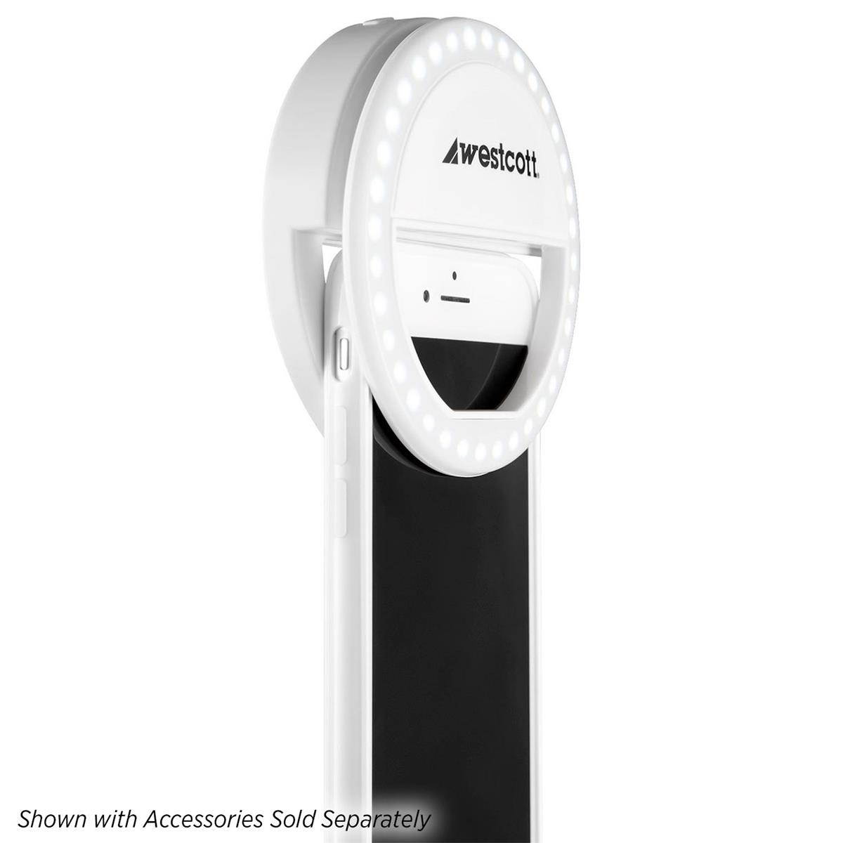 Westcott 3.5" Universal Mini Ring Light for Mobile Phones/Devices #4350