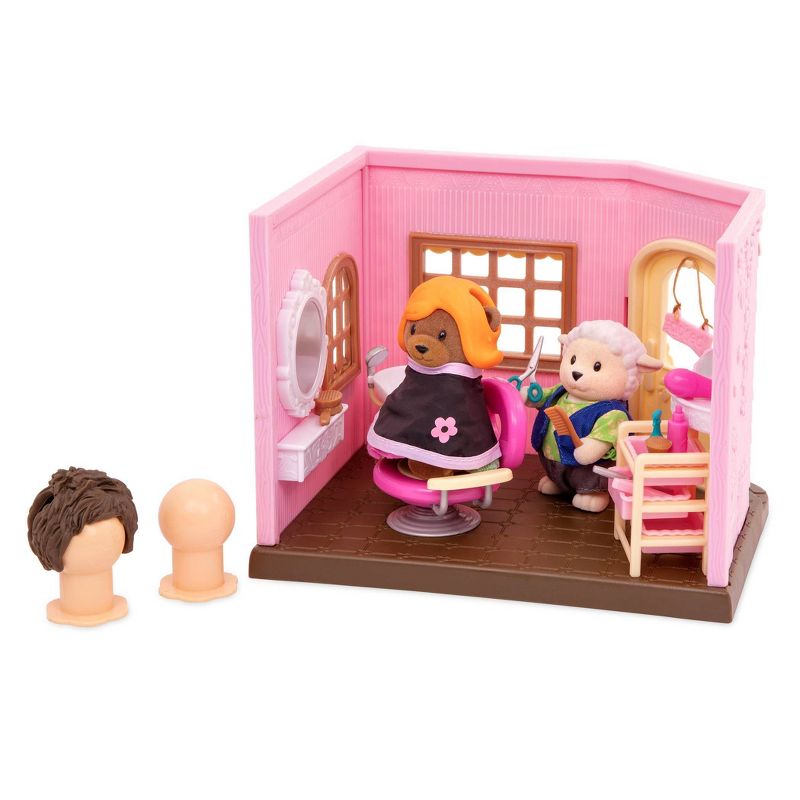 Li'l Woodzeez Store Playset with Accessories 20pc - Baabaa Spa & Hair Salon