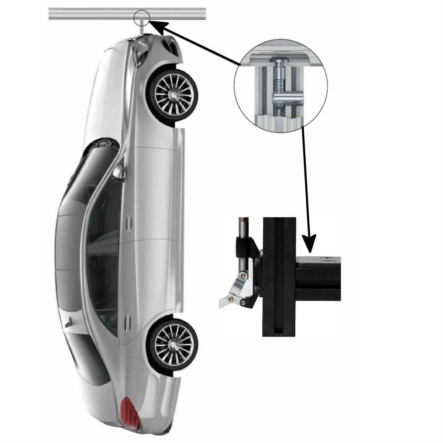 Table Mounts Desk Mount - Ergonomic Game Controller Holder, Table Mount Support for Flight Sim Joystick - Compatible with Thrustmaster HOTAS Warthog - With Soft Rubber Pads & Installation Bolts