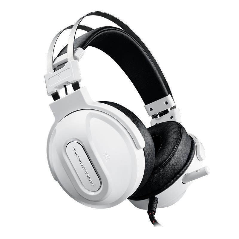 Thunderobot H71 Desert Storm ANC Wired 7.1 Channel 132db High Sensitivity Quad Driver Units Automatic Noise Canceller Gaming Headset - White