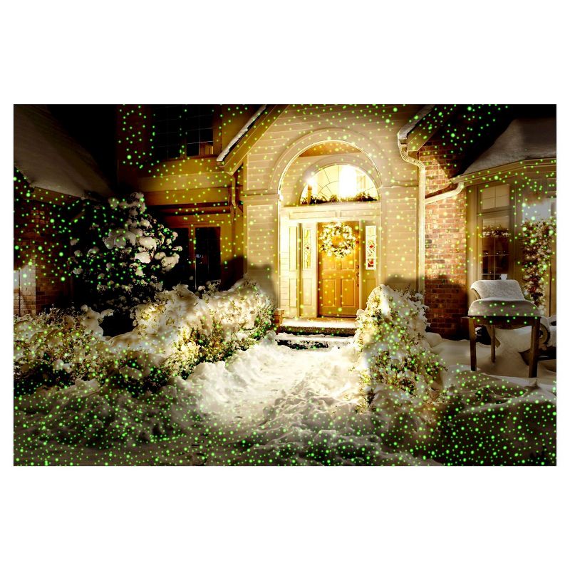 Solar Portable Garden and Pathway Light Amber/White - Techko Maid