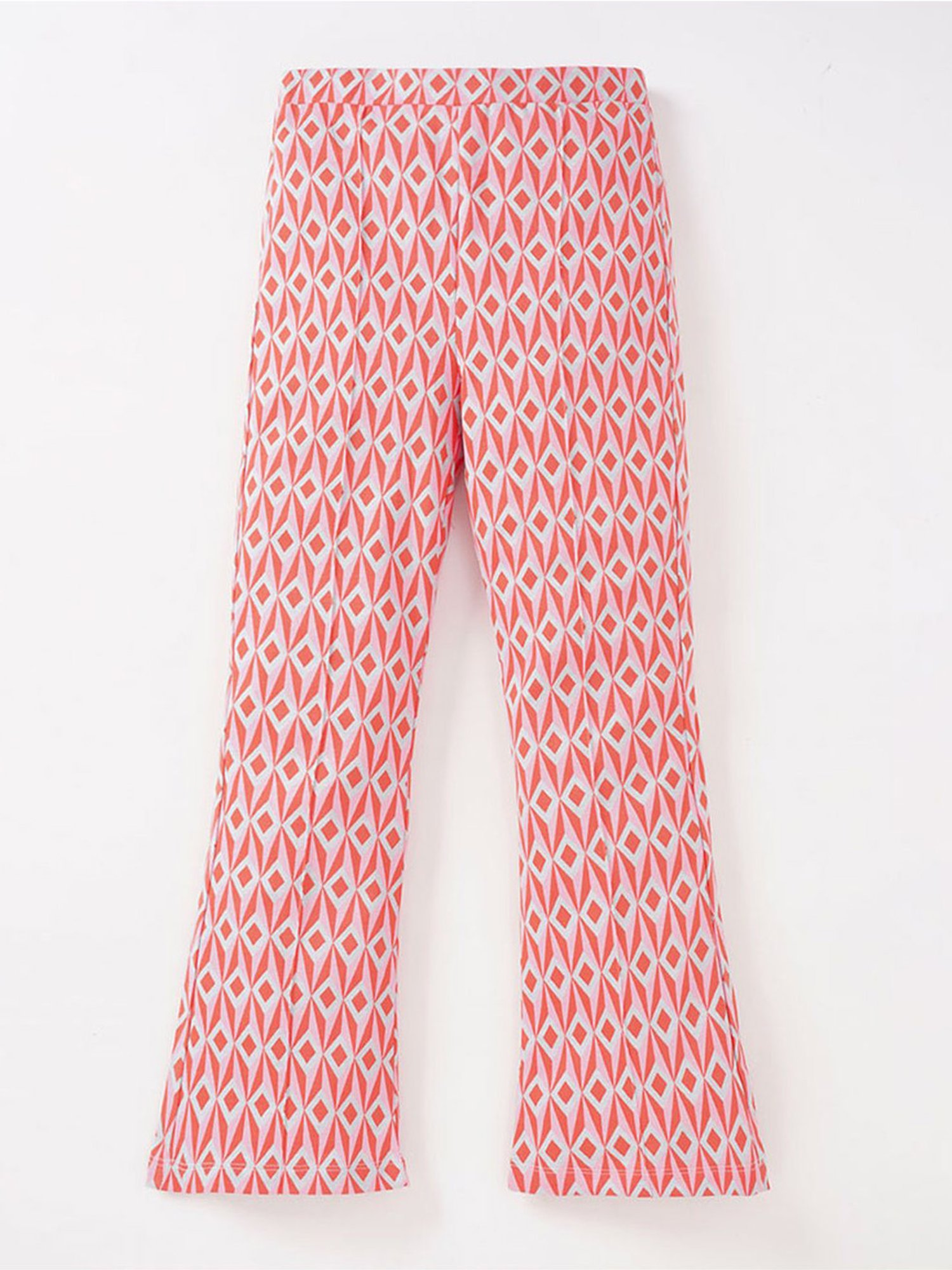 Edheads Kids Red & White Cotton Printed Top Set