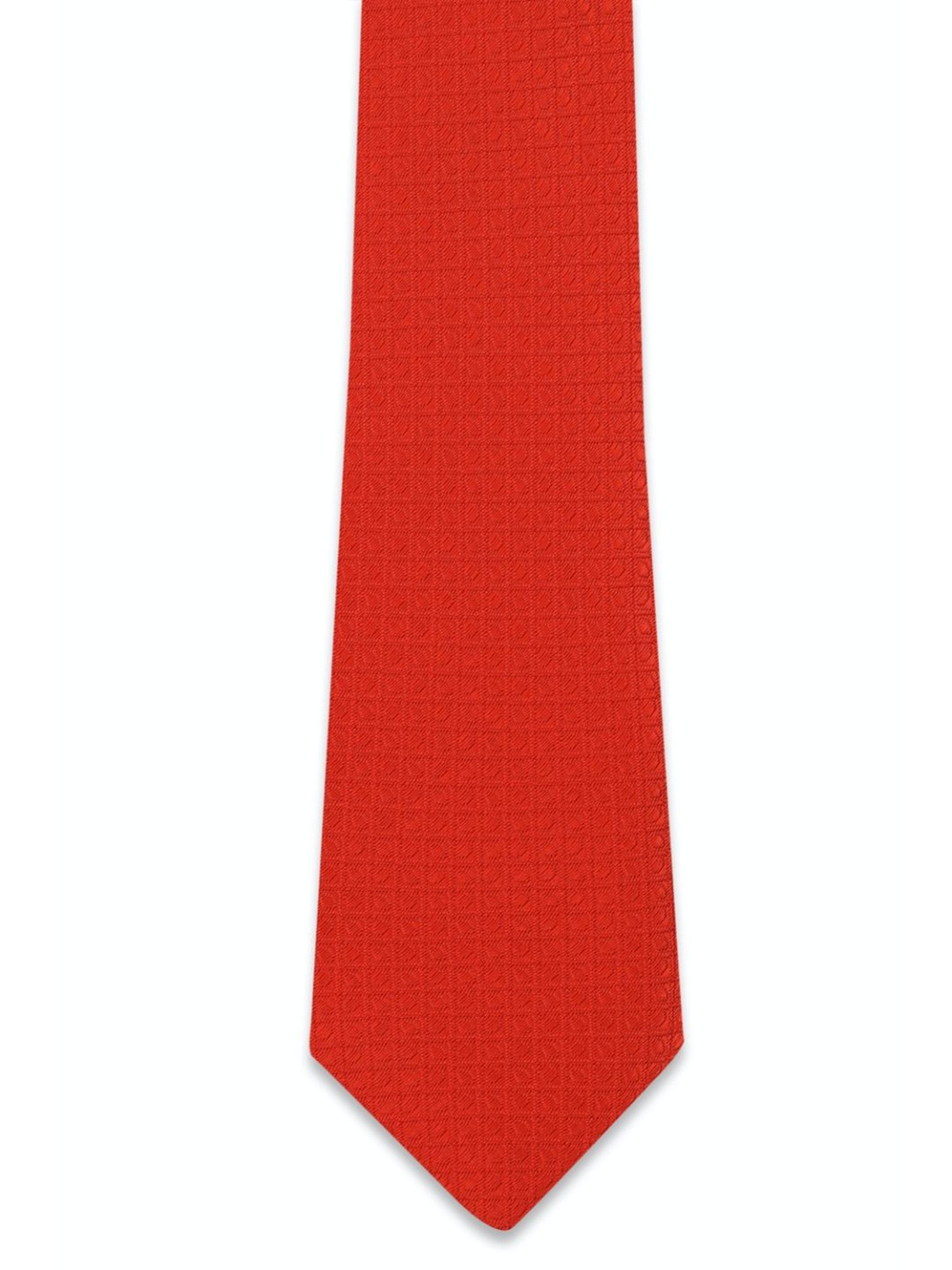 Peter England Orange Printed Tie