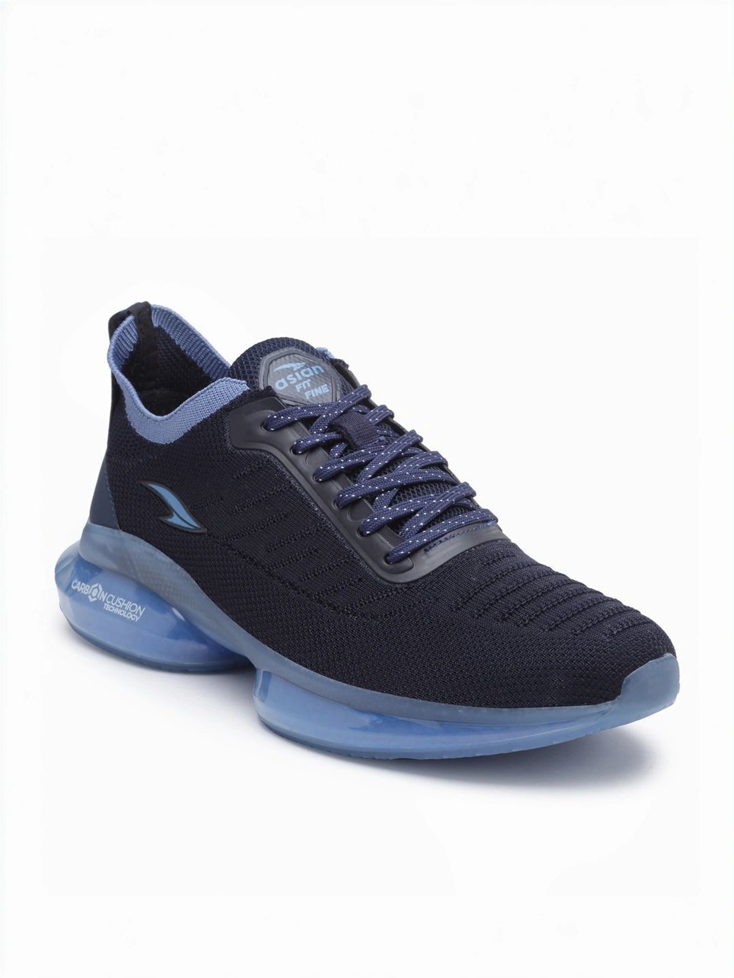 Asian Men's Navy Running Shoes