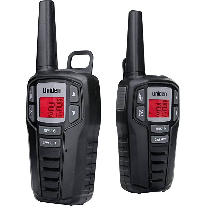 SX2372CK Up to 23Mile Range FRS TwoWay Radio Walkie Talkies with Rechargeable Batteries amp Dual Charging Cradle 22 Channels 121 Privacy Codes NOAA Weather Channels + Alerts Black