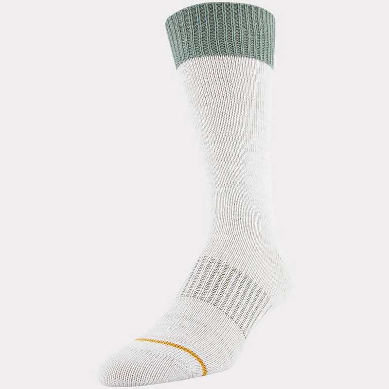 Signature Gold by GOLDTOE Men's Native Nomad Crew Double Faced Socks 2pk - Black 6-12.5