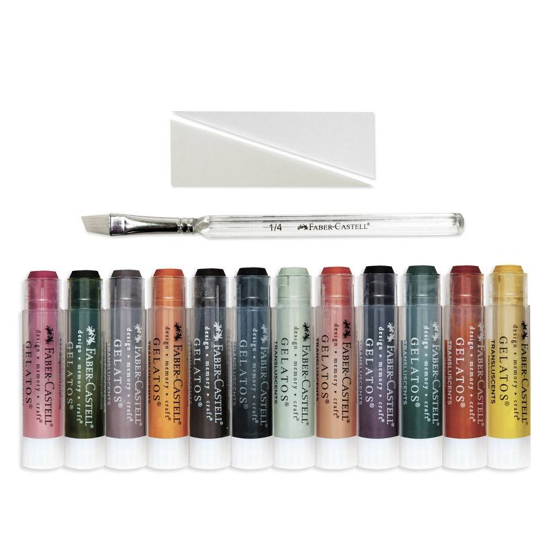 Faber-Castell 15pc Gelatos Translucents