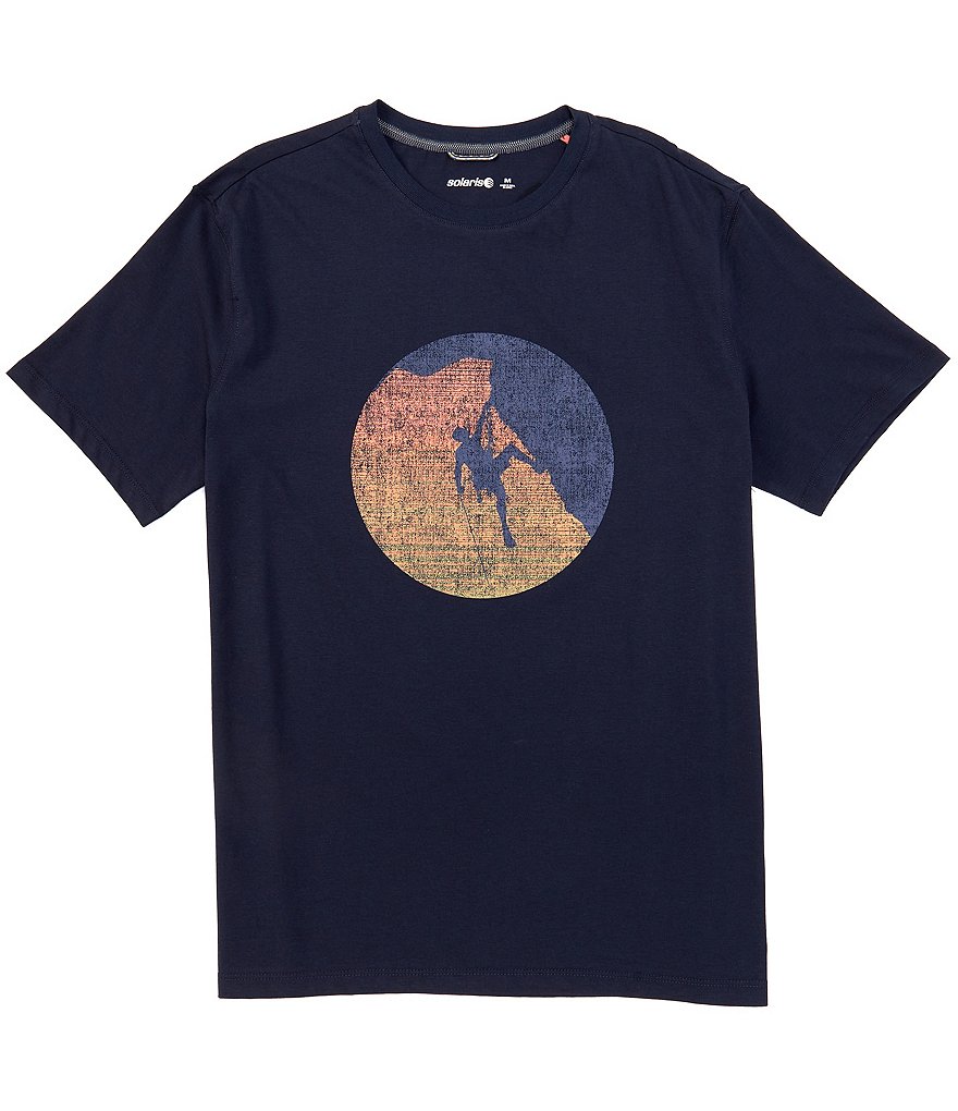 Caribbean Big & Tall Screen Print Short-Sleeve Tee