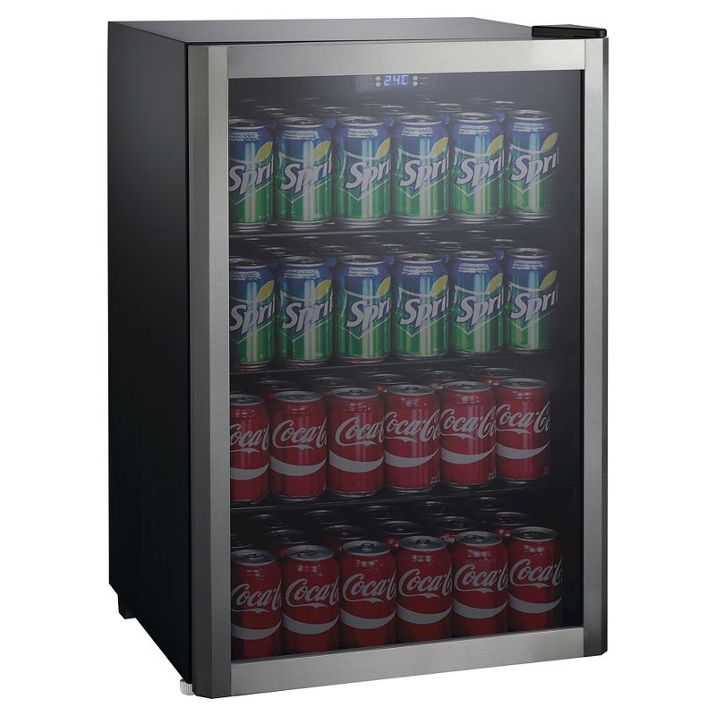 Whirlpool 4.5 Cu. Ft. Mini Refrigerator Beverage Center - Stainless Steel WHB45S