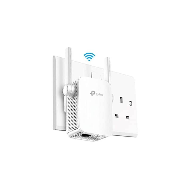 AC750 WiFi Range Extender with Two External Antennas RE205 Renewed