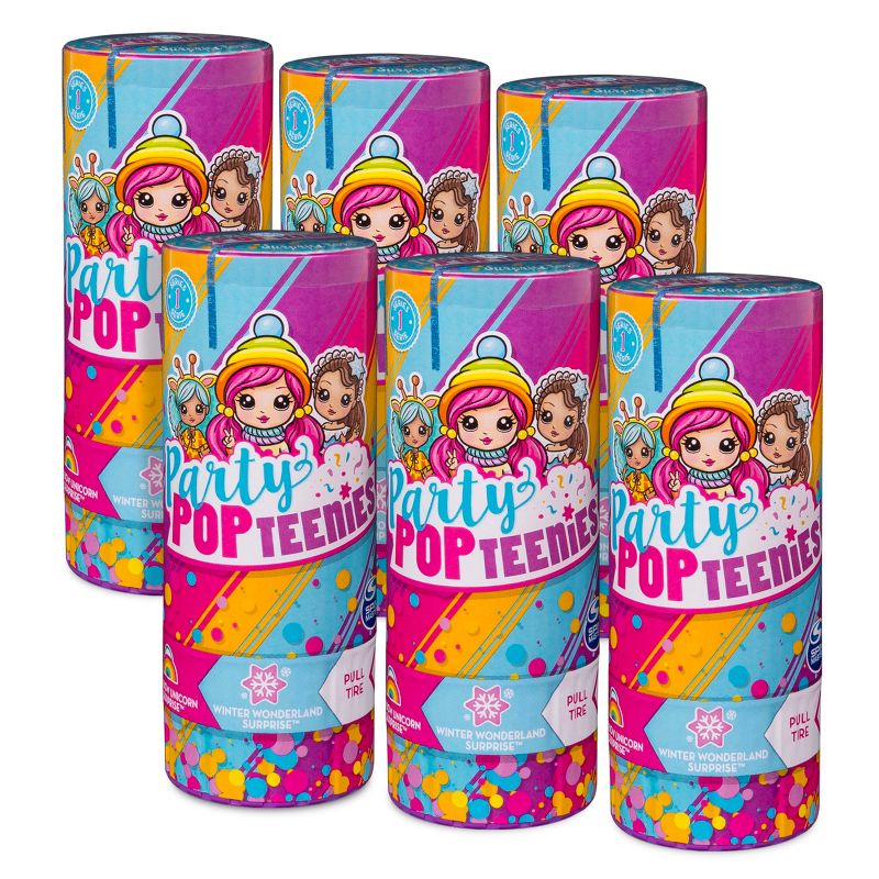 Party Popteenies Single Popper 6 pk