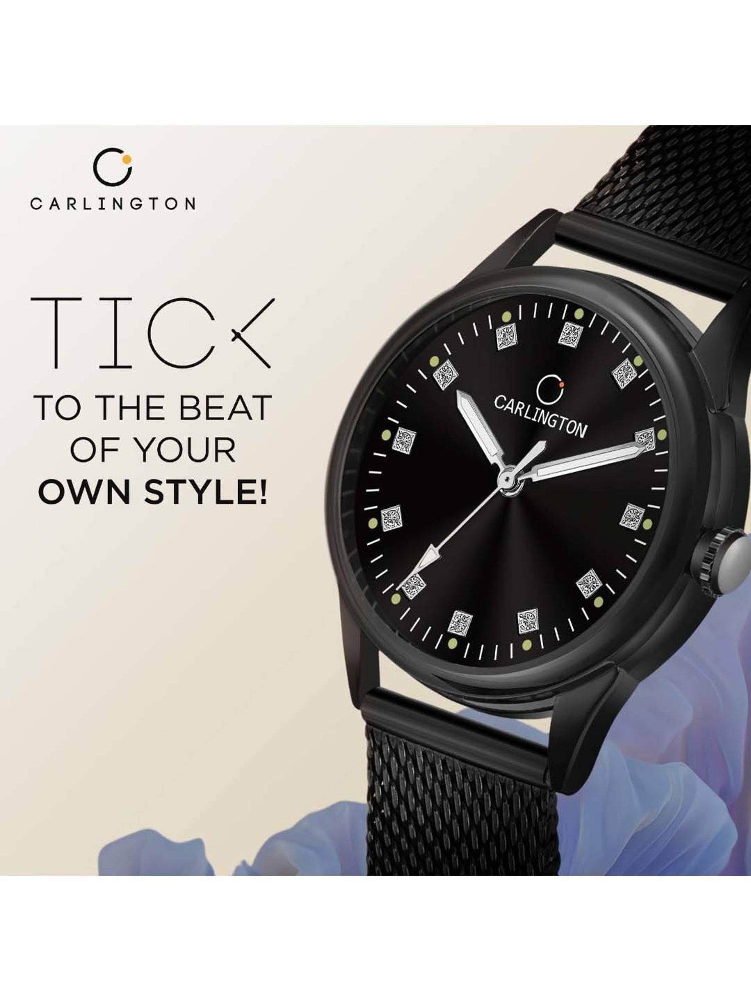 CARLINGTON CT 2003 Analog Watch for Women