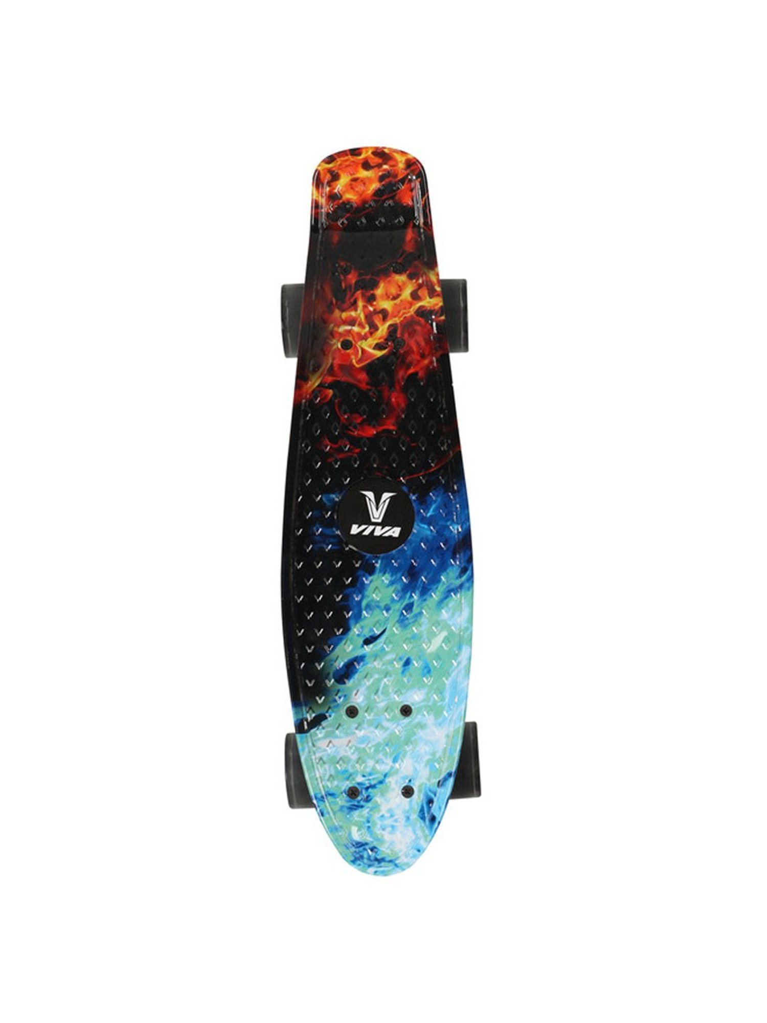 Viva Multicoloured Skateboard for Juniors