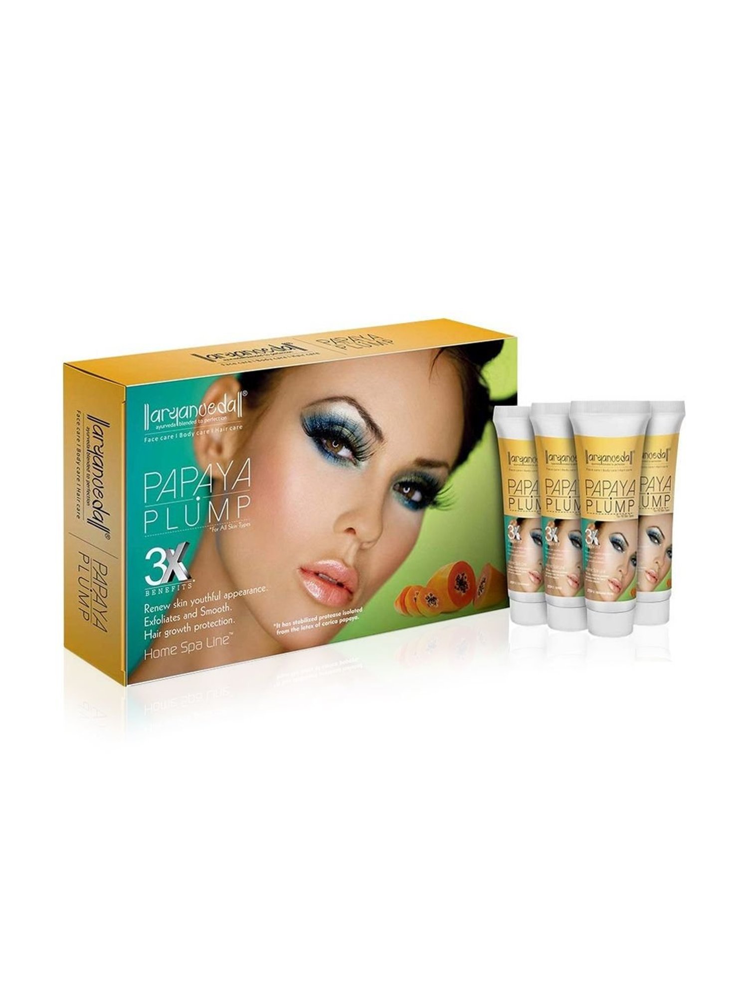 Aryanveda Papaya Plump Facial Spa Kit