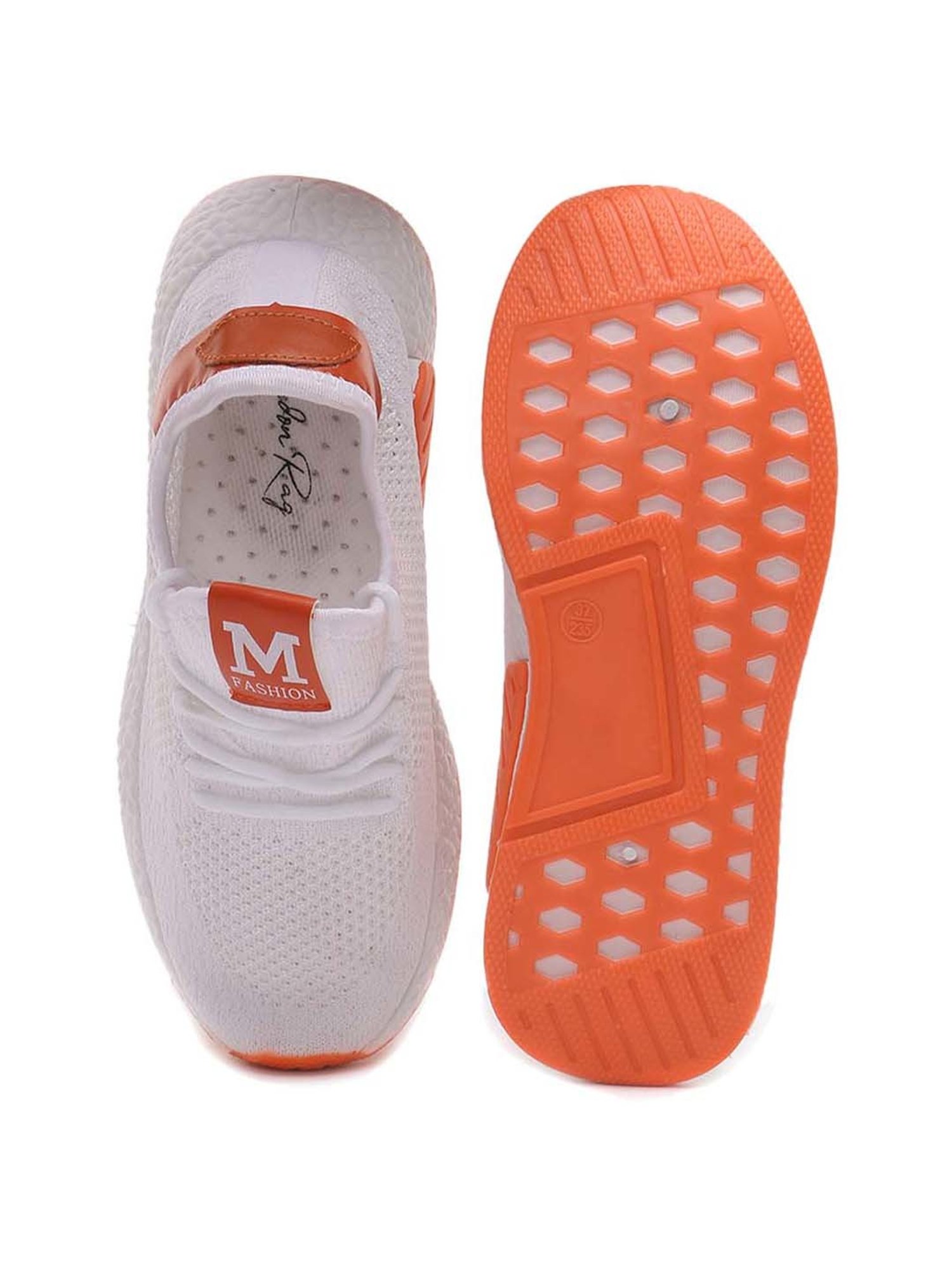 London Rag Women's Pastel White Running Shoes