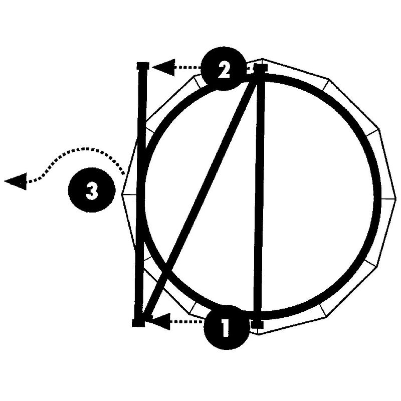 Horizon Lite Portable 12-Foot to 18-Foot Wide Above-Ground Pool Lightweight Unique 1 Person Operation Solar Cover Reel