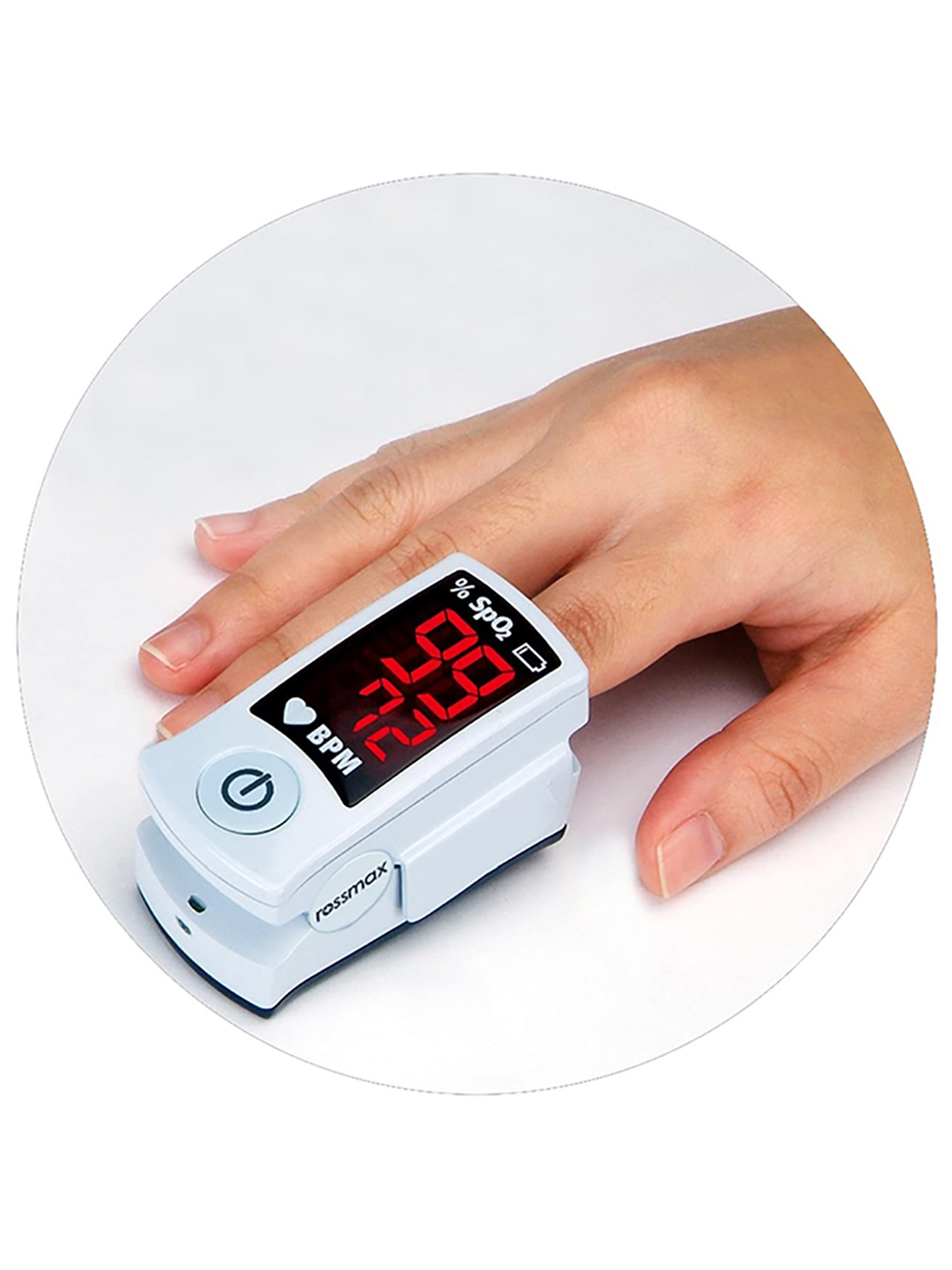 Rossmax SB100 Fingertip Pulse Oximeter (Black)