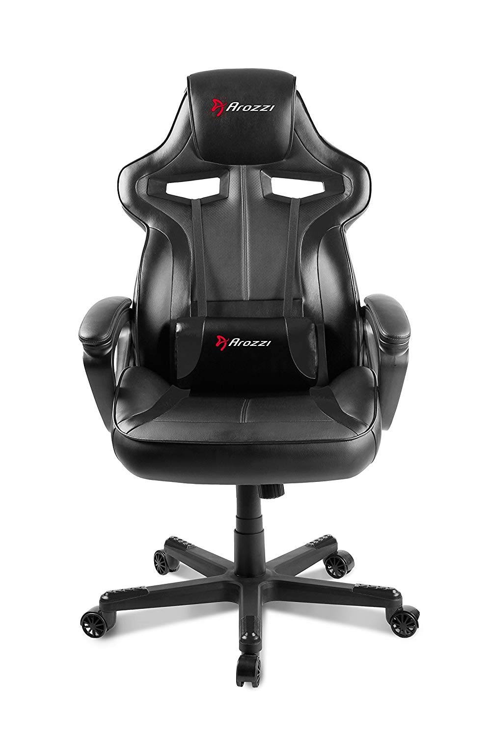 Arozzi Milano Series Enhanced Gaming Chair, Black
