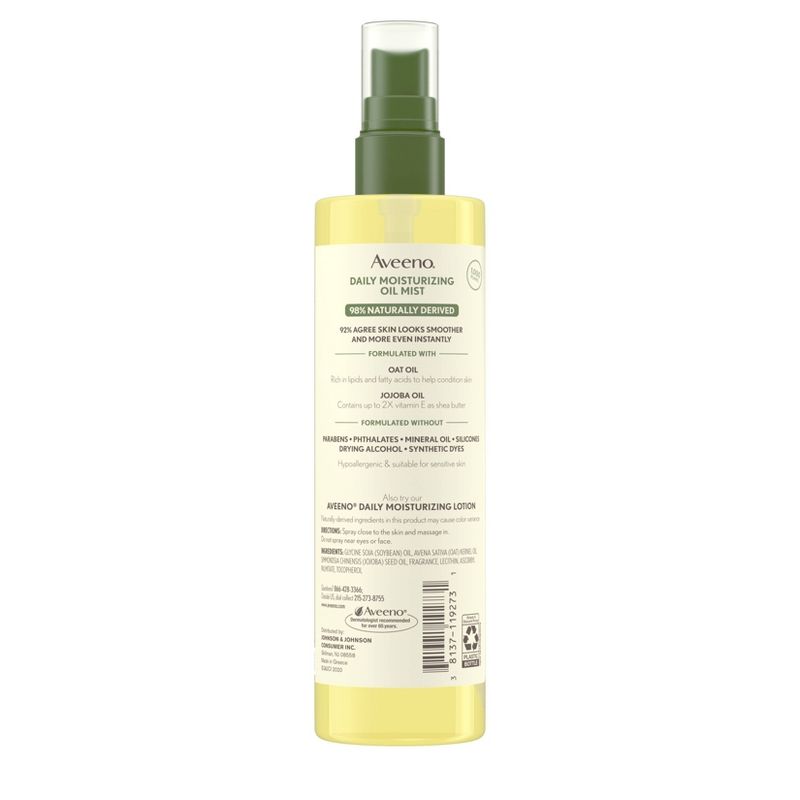 Aveeno Daily Moisturizing Oil Mist - 6.7 fl oz