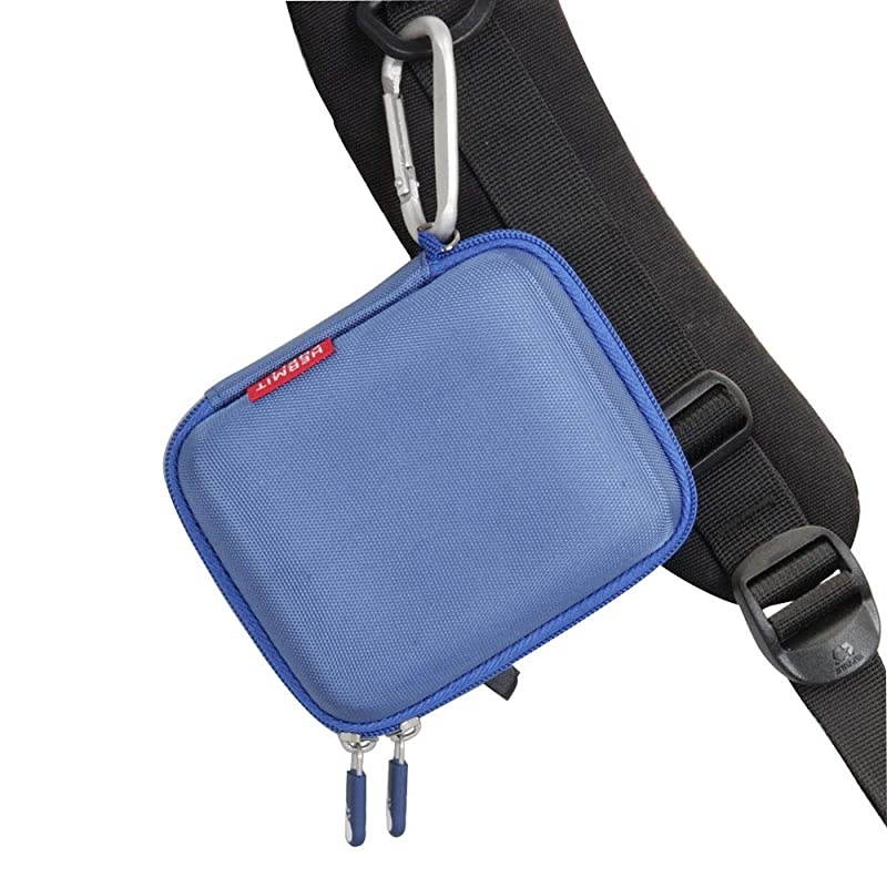 Hard EVA Travel Case for Anker PowerCore 13000 Portable Charger - Compact 13000mAh 2-Port Ultra Portable Phone Charger Power Bank by  (Blue)