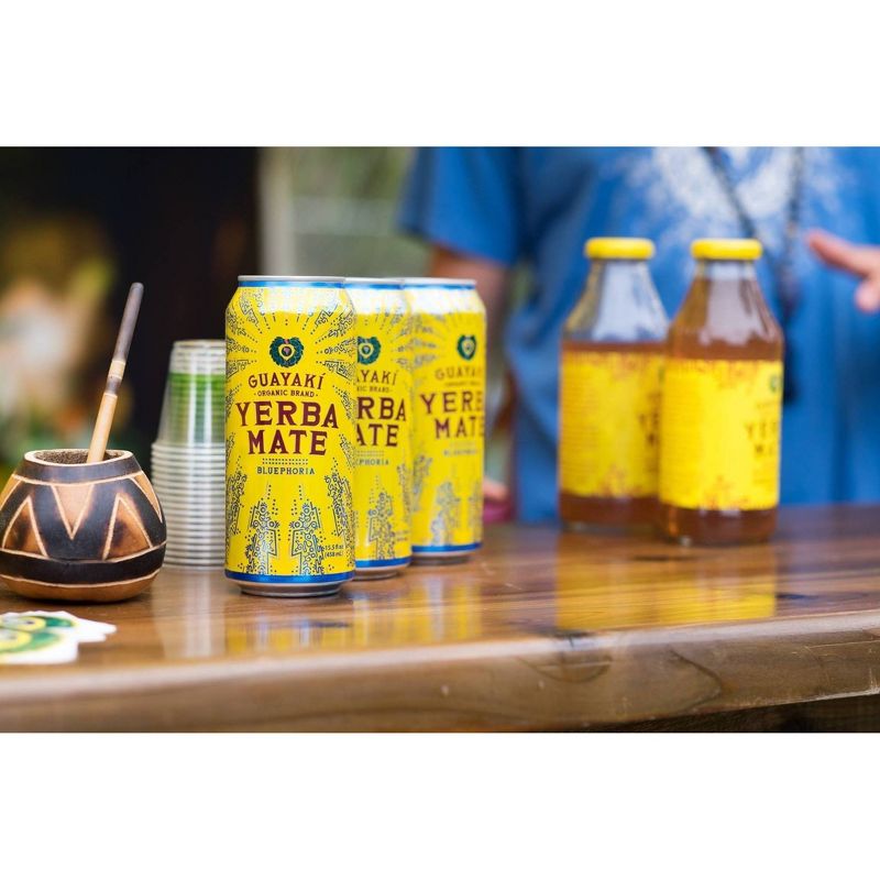 Guayaki Yerba Mate Bluephoria - 15.5 fl oz Can