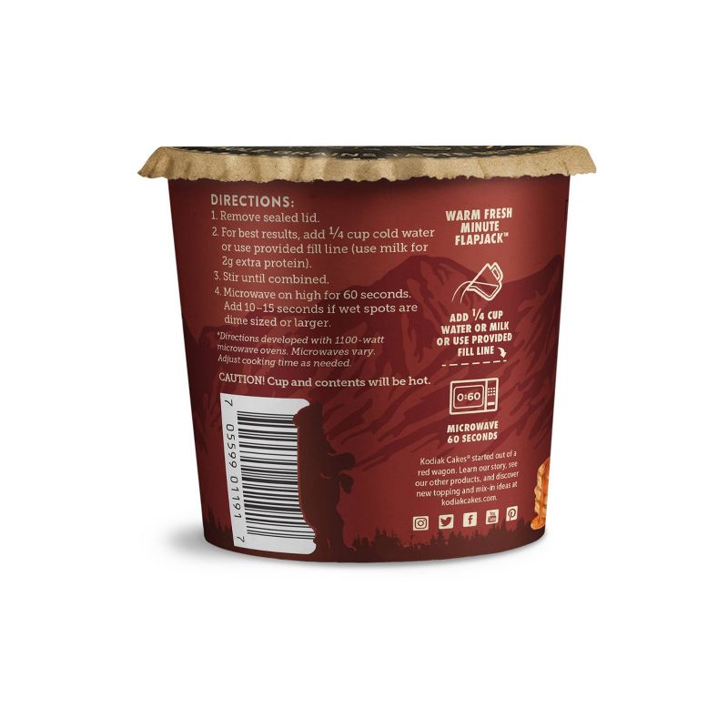 Kodiak Cakes Cinnamon & Maple Flapjack on the Go - 2.25oz