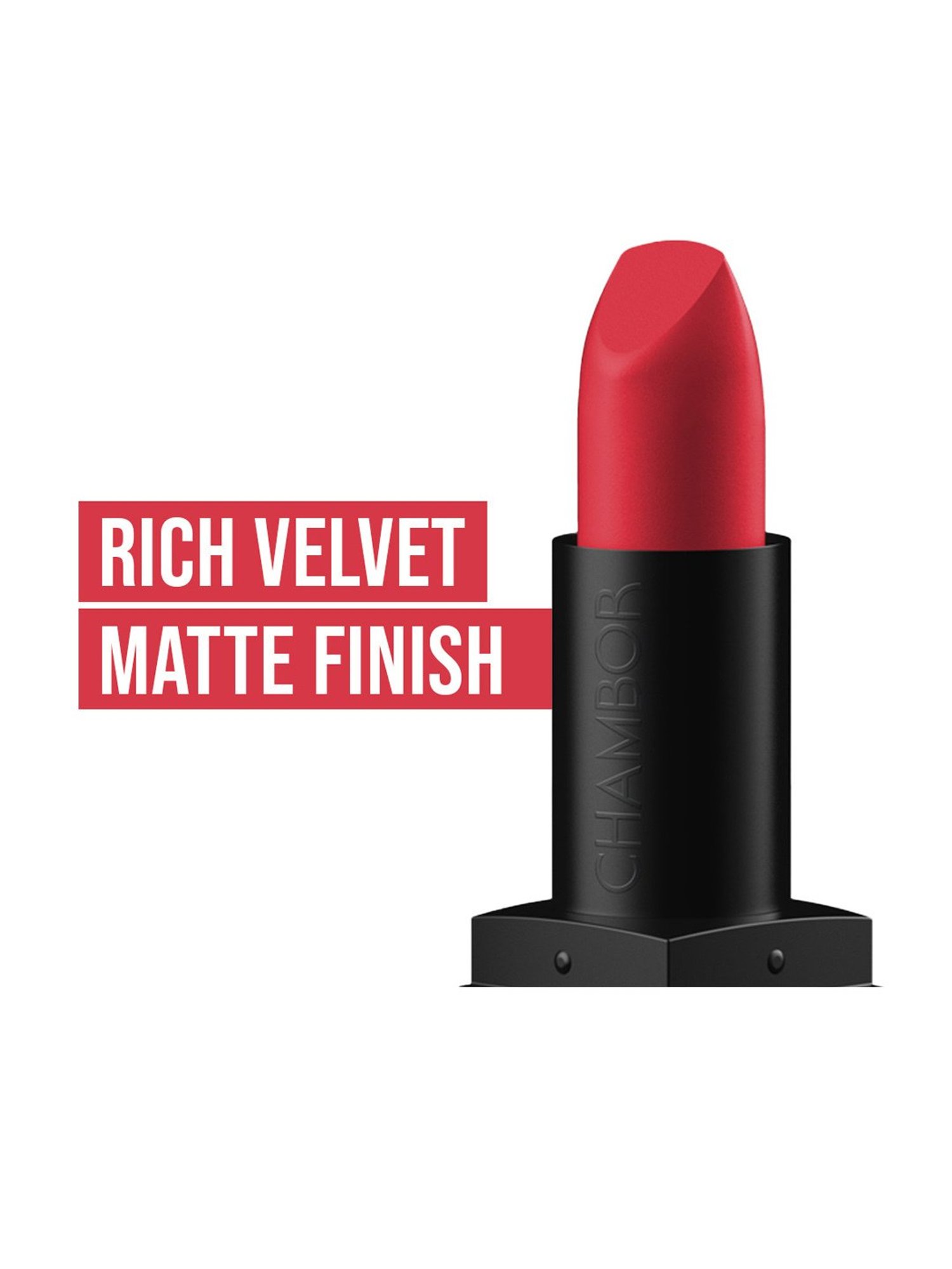 Chambor Matte Riot Lipstick Cafe Noir - 4.5 gm