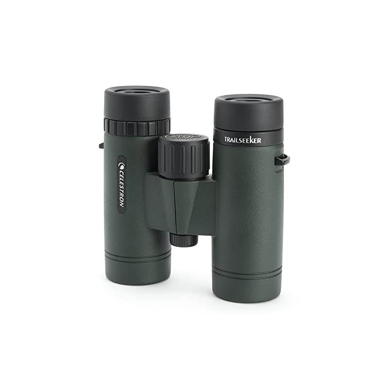 TrailSeeker 10x32 Binoculars Fully MultiCoated Optics Binoculars for Adults Phase and Dielectric Coated BaK4 Prisms Waterproof amp Fogproof Rubber Armored 82 Feet Close Focus